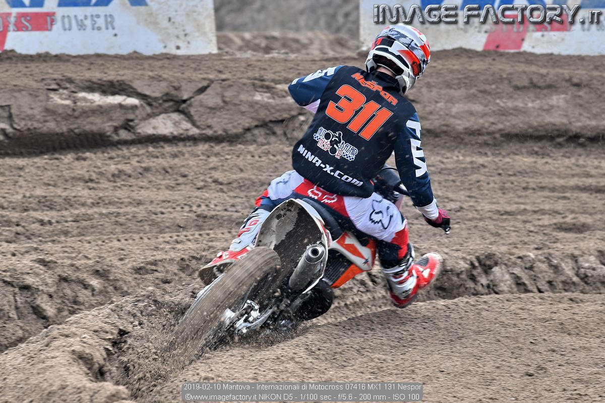 2019-02-10 Mantova - Internazionali di Motocross 07416 MX1 131 Nespor